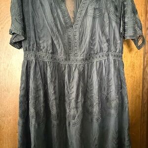 Chic Black Lace Midi Dress from Boot Barn